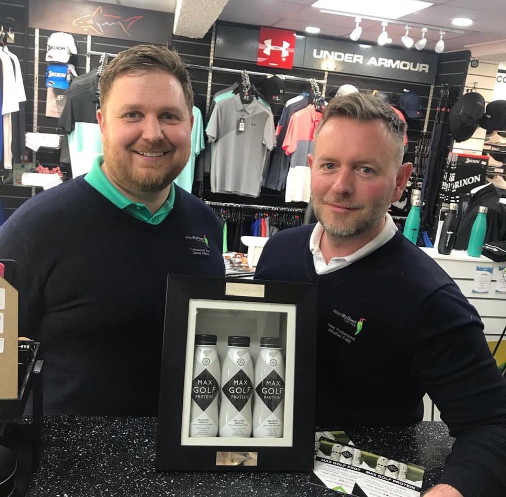 Our Club of the Month award goes to... West Byfleet GC! <a href="/wbgcproshop/">WBGC Pro Shop</a> #MaxGolfProtein #ClubOfTheMonth