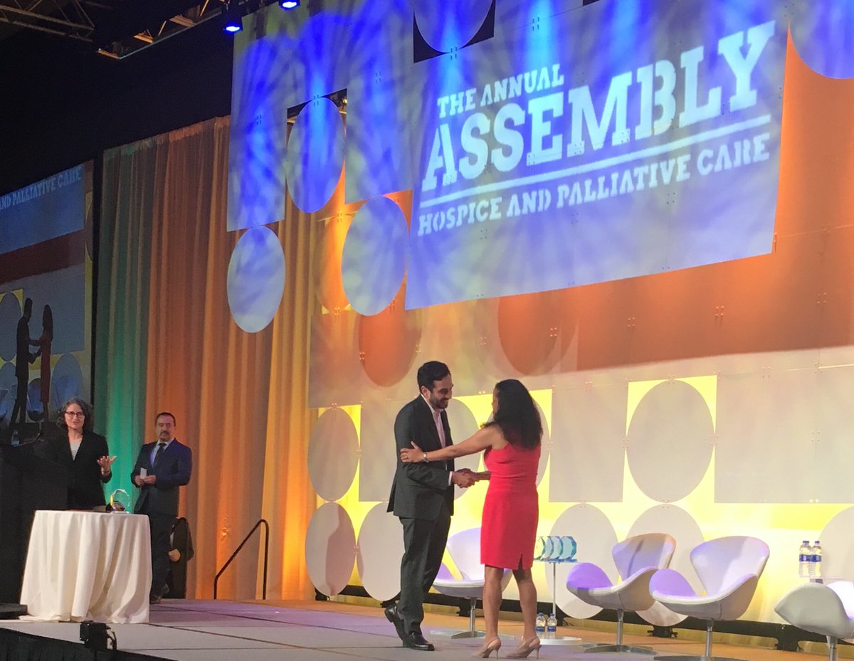 MaguirePeggy's tweet image. Congratulations @mattgonzalesmd on being recognized as a Fellow of the AAHPM! #hpm2019 @CambiaHealthFdn #Sojourns Scholar