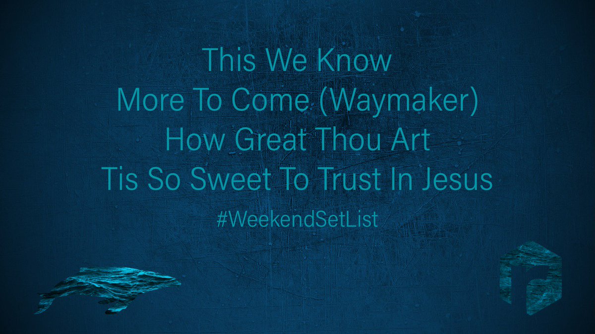 therockfenton's tweet photo. We are looking forward to worshipping with you this weekend! #WeekendSetList https://t.co/utoSPNVTVq
