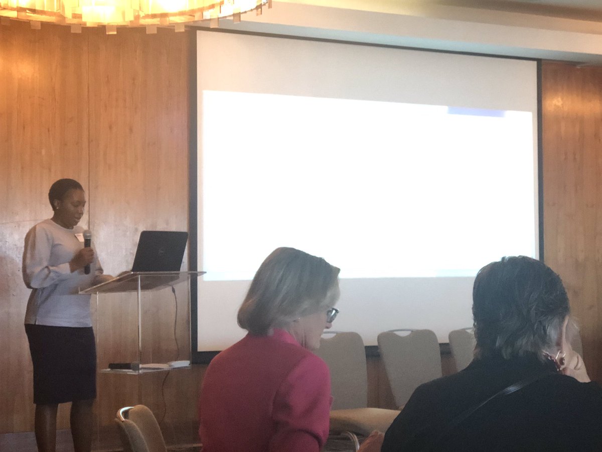 uicc's tweet photo. Alice Banze of Netcare South Africa kicks off day 2 of the #WeCan2019 Summit introducing patient navigation. https://t.co/5WPBioXrcy