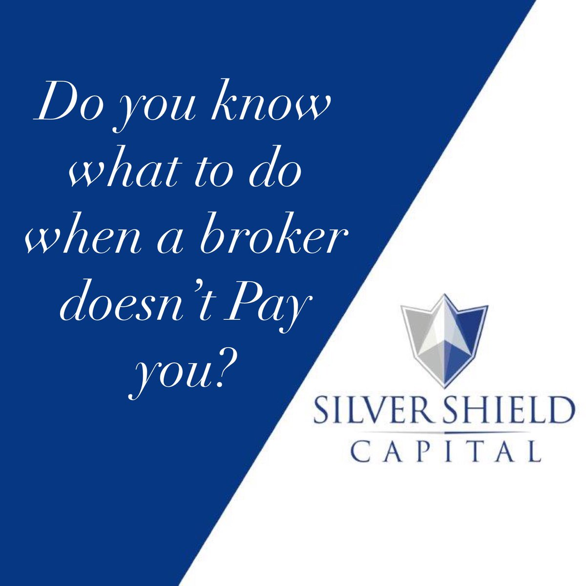 SilverShieldCap's tweet photo. Broker not paying? 
#frieght #trucking #bigrig  #trucklover #professionaldriver #americantrucker #carhauler #owneroperator #truckerlife #truckdriver #trucking #truckers #freightbroker #logistics #cdl #cdldriver #brokers #truckerslife #semitruck #truckingbusiness #18wheeler https://t.co/x5dyjzP5BY