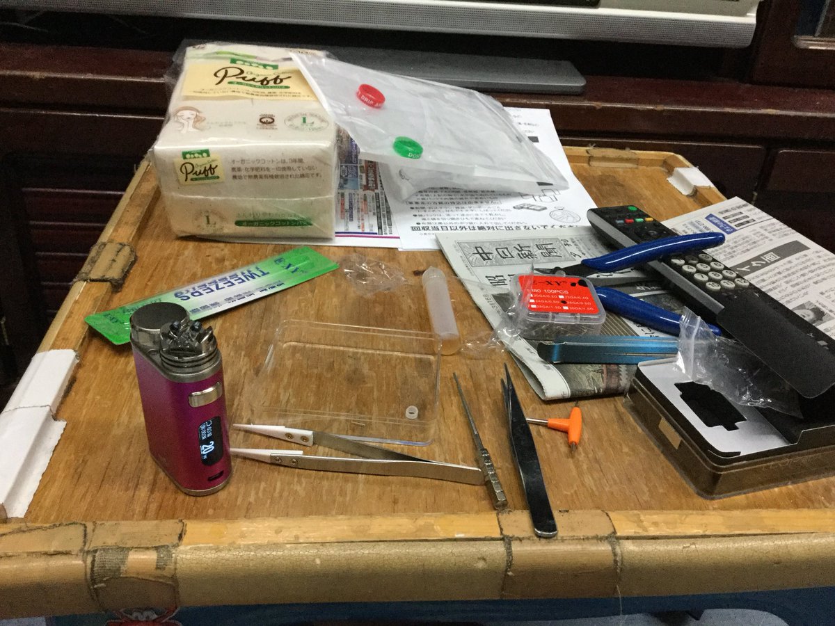 sala1999ch's tweet image. 初ビルドなう！
#VAPE
#looprda
#pico21700