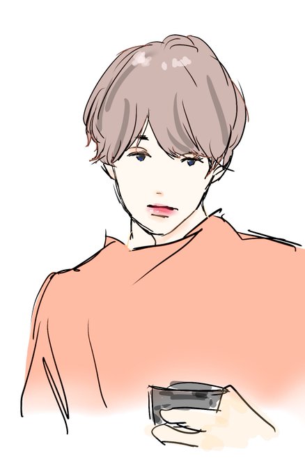 韓国系男子のtwitterイラスト検索結果 古い順
