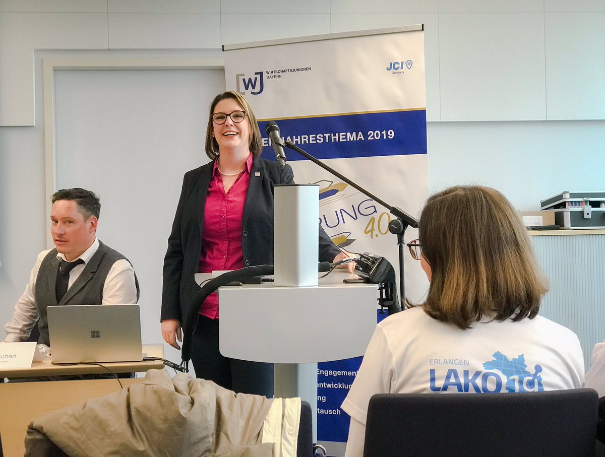 WJErlangen's tweet photo. @WJErlangen arbeiten am Verband... Kreissprechertreffen der @WJBayern in @Ingolstadt. Die neuesten Informationen für die Kreissprecher von der Landes- und Bundesebene. 

#wjbayern #stimmederjungenwirtschaft #wjd #lavo19 #wjerlamgen #lako2019 https://t.co/2oY0B1Pbne