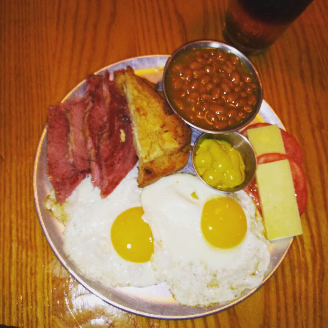 IRISH Breakfast All weekend!  Tons of corned beef specials, green cocktails, live music.. stop by for lots of cheer