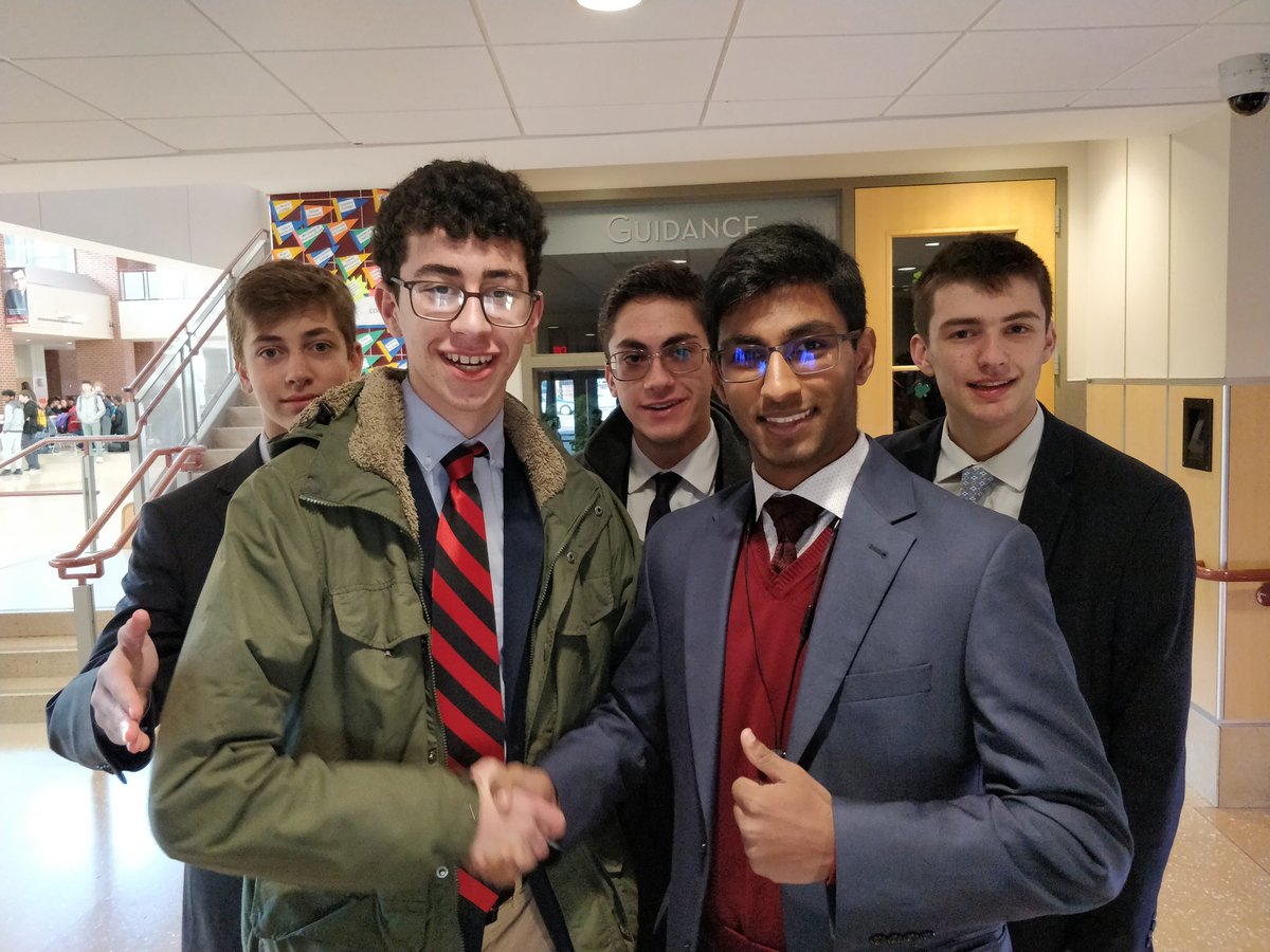 SJMUN's tweet photo. SJMUN has arrived at BCHigh. Everyone is hype and ready for an eventful Saturday. https://t.co/cEPYiDpaWf