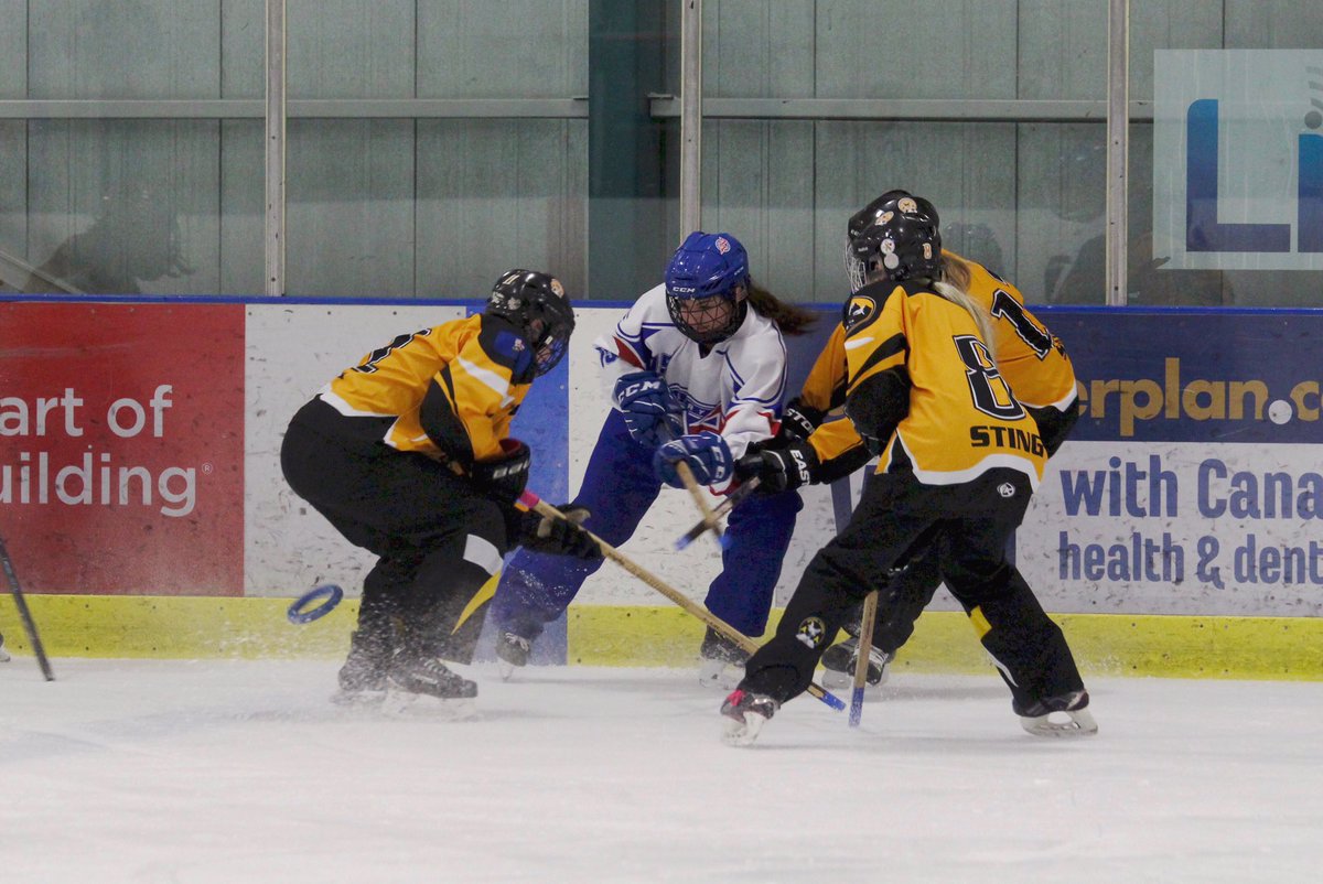 CalgAARingette's tweet photo. Welcome to Day 2 of #2019AAProvs. Starting out early again 😎. Here at Henry Viney with U16AA Core and Zone 2. Great action yesterday on the ice at NESS, lots of team spirit in the stands! Good luck to all today! #teamspirit #ringiton https://t.co/2K9b3U81fe