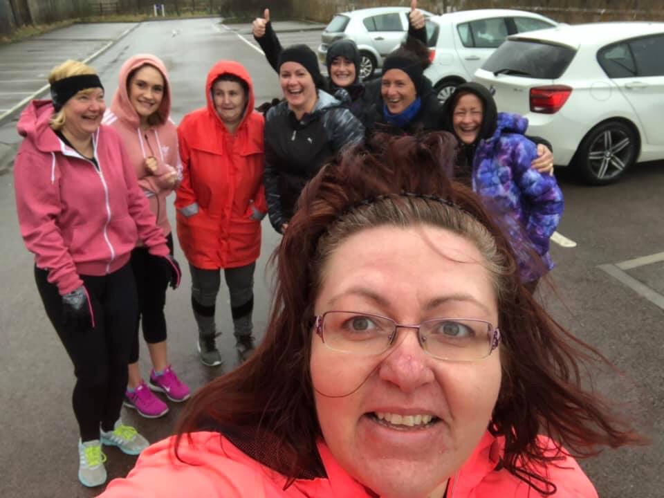 These fantastic ladies braved the elements this morning to make sure they got their Saturday run in. Awesome effort girls. 

Have a great day enjoying the rugby 🏉 🍺 🏴󠁧󠁢󠁷󠁬󠁳󠁿 #ComeOnWales #GrandSlam