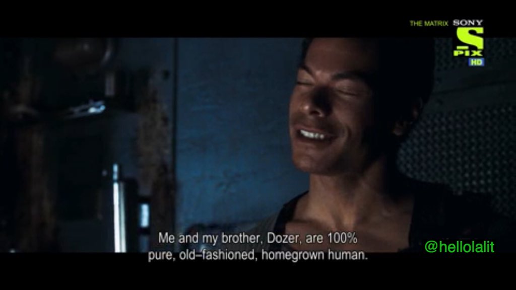 hellolalit's tweet image. #Answer1 option d.) The Architect

#TheMatrixPIXathon #TheChosenOne #MatrixTrilogy @SonyPIX