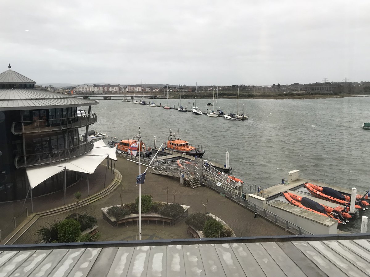 #RoomWithAView 
@RNLI #RNLICollege #Poole