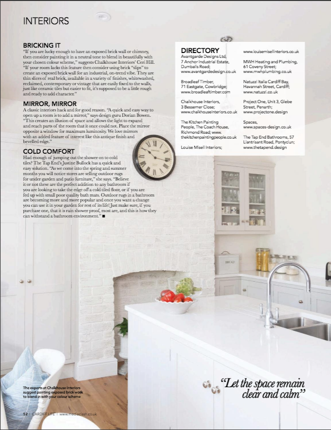 CardiffLifeMag's tweet photo. If you're looking to give your home a bit of a revamp for spring, we've got quick and easy (ish) house hacks from a team of experts in our brand new issue! @chalkhouseint @l_m_interiors @NatuzziCardiff @myprojectone @TheTapEndDesign https://t.co/l30jaQ8Nlb https://t.co/sPnsYeAnIL