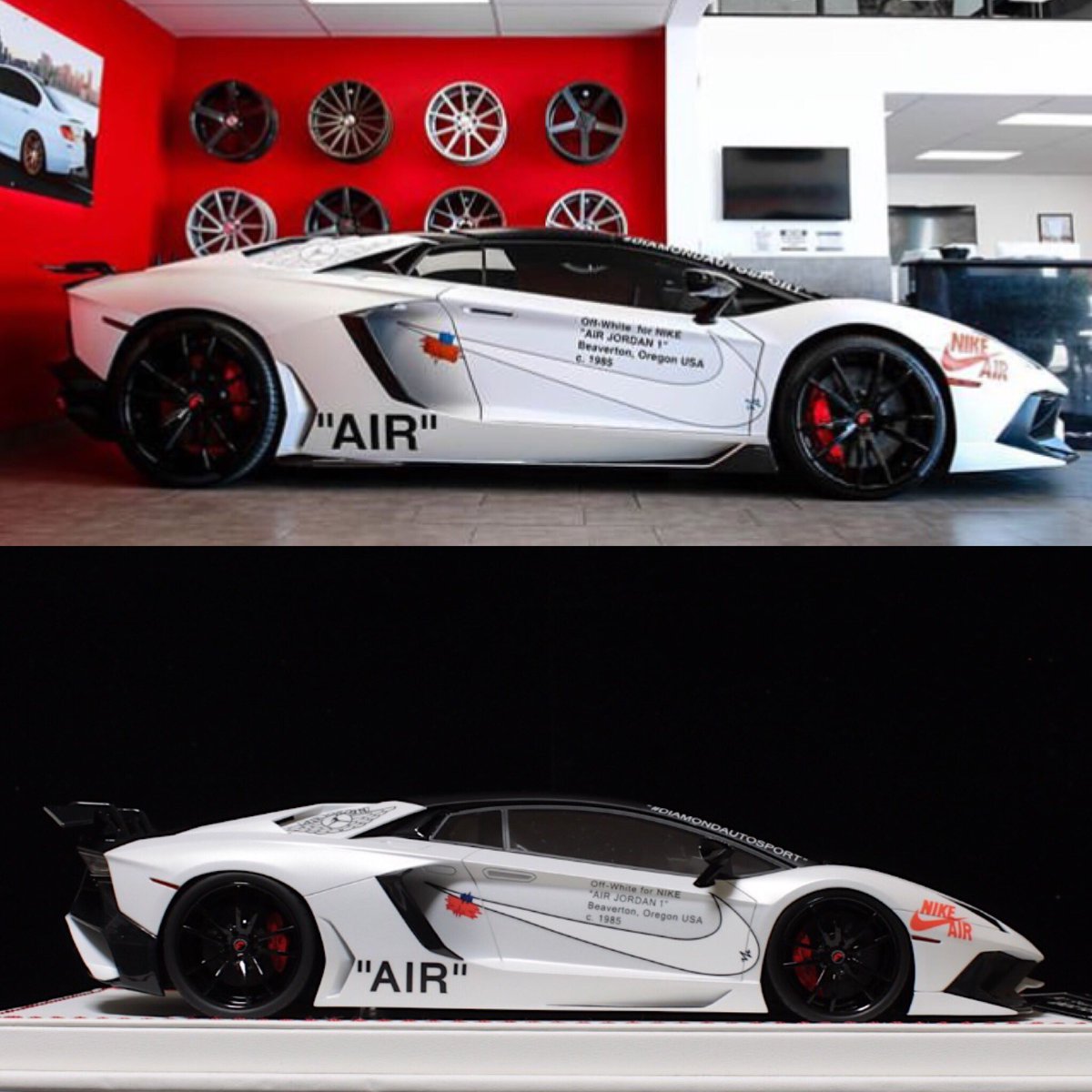 lamborghini x off white