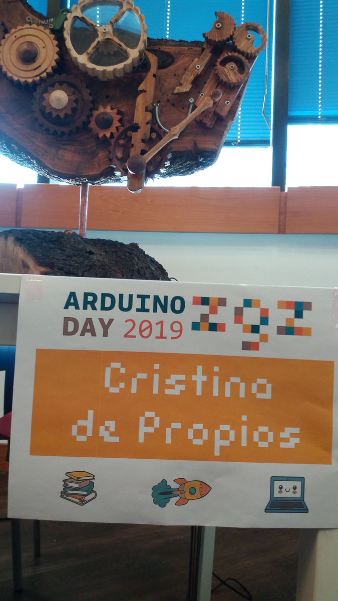 de_propios's tweet image. ¡Ya estamos preparados! 🤖♡ @ArduinoDayZgz #ArduinoDay2019 #Arduinoday