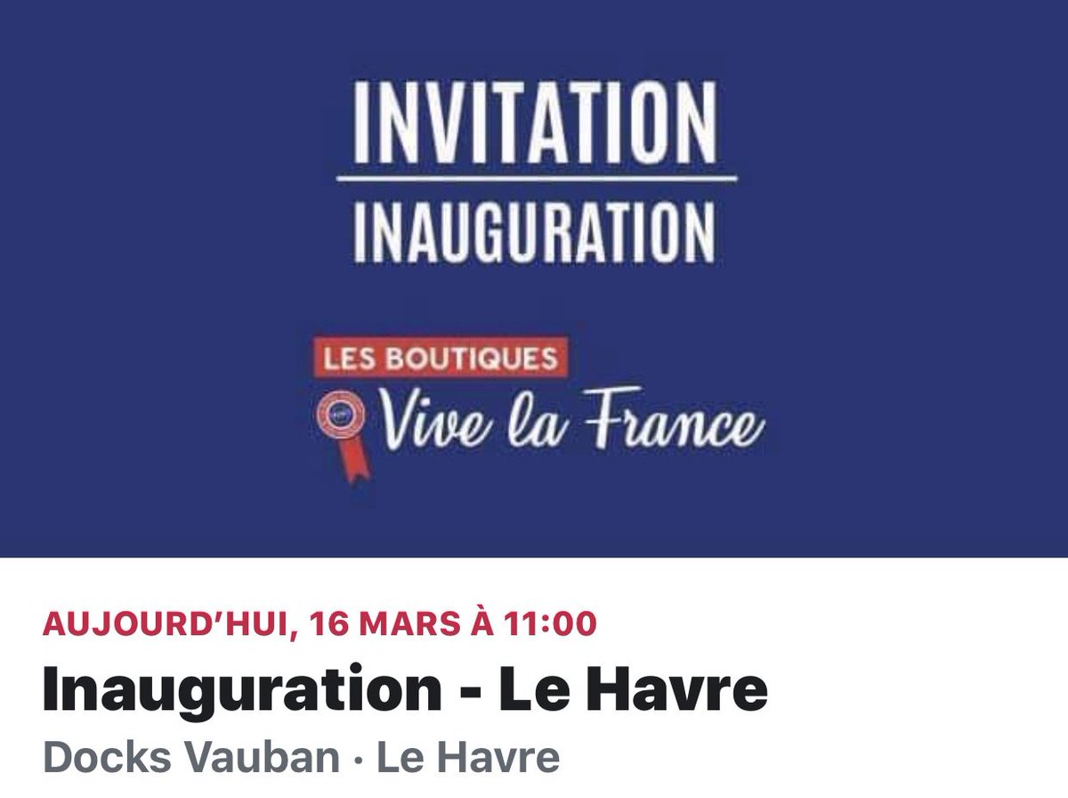 En route pour inaugurer les boutiques « Vive la France «  <a href="/Certif_OFG/">Origine France Garantie</a>