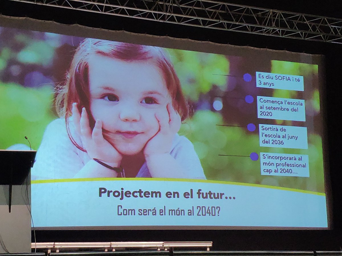 I Jornada de Neuroaprenentatge i Innovació Educativa de Catalunya.
 #JNIE19 
"Deixem de mirar els problemes d'ahir i d'avuí per mirar els problemes del futur"
<a href="/_laiacasas/">Laia Casas</a>