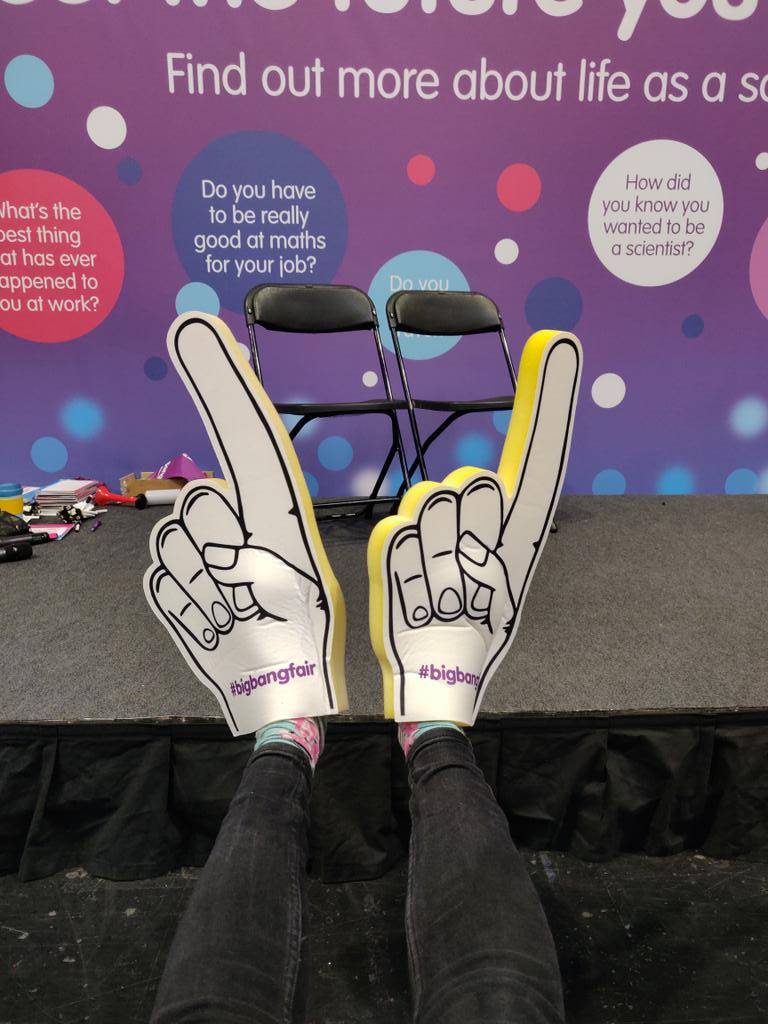 FayonTV's tweet photo. #Saturday #BigBangFair #MeetTheFutureYou #STEMinspiration #Stem @_EngineeringUK @Tomorrows_Eng https://t.co/pDIH7AsOeR