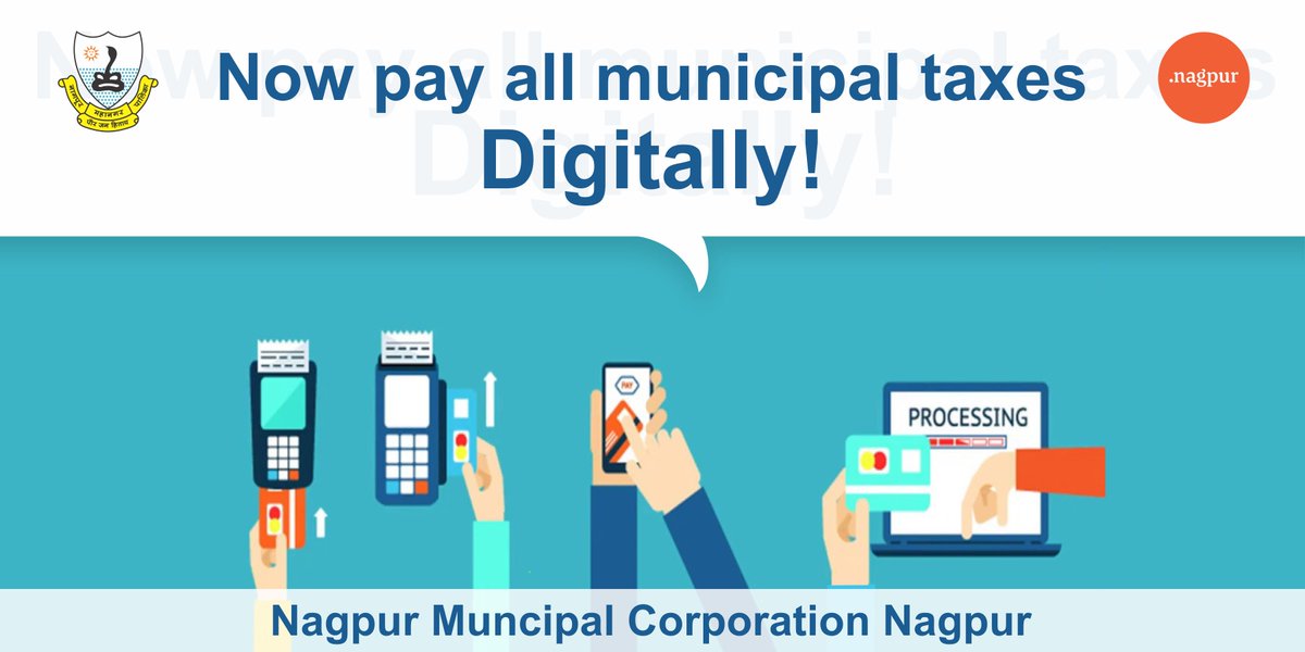 ngpnmc's tweet photo. Now pay your all municipal taxes digitally. Follow the link (https://t.co/gE8EQ1lNs4 ), click on the pop up message and follow the instructions. 

#PayAllNMCTaxesDigitally #NMC #DigitlIndia https://t.co/OTYxDEAKE7