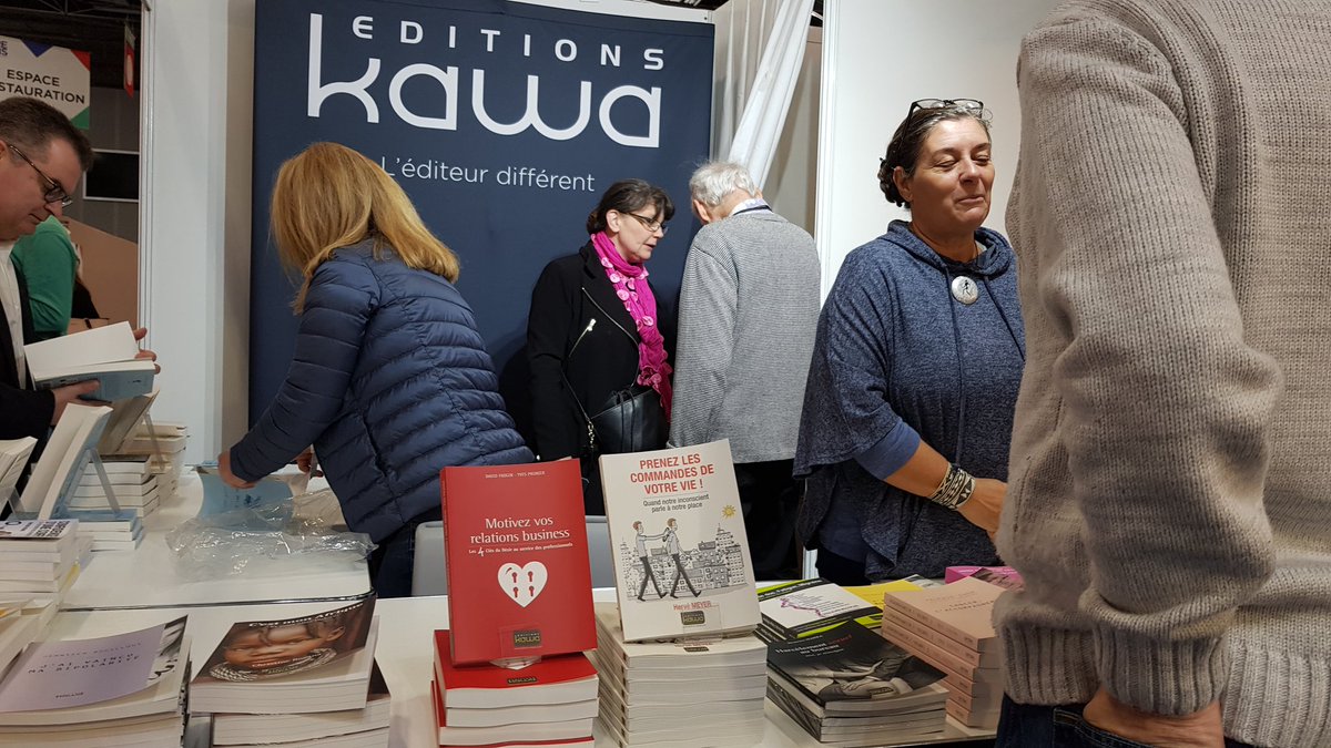 thepacificminds's tweet image. RT @PrunierYves: C&apos;est parti pour le #LivreParis2019 avec les @Editions_Kawa :) Première fois en tant qu&apos;auteur, c&apos;est top 😁 #Motivation #Business @davidfrogin @Salondulivre