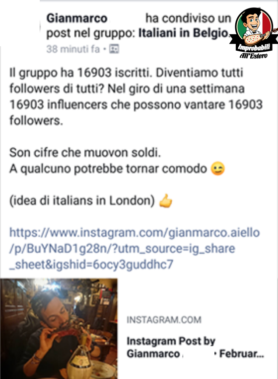 Quando hai l'idea del secolo! 

#influencer #influencerallestero #improbabiliallestero #cervelliinfuga #italianiallestero #italiani #italians