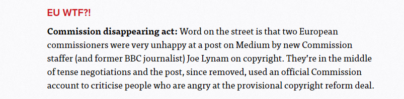 FixIt_EU's tweet photo. In today's @POLITICOEurope EU confidential by @PoliticoRyan , the name of the #mobgate author appears yet the @EU_Commission has so far not wanted to respond to any of the FOI requests by citizens nor to the questions from MEPs @Senficon and @woelken https://t.co/kpYSpzzU7H https://t.co/G4wAmjvHXf