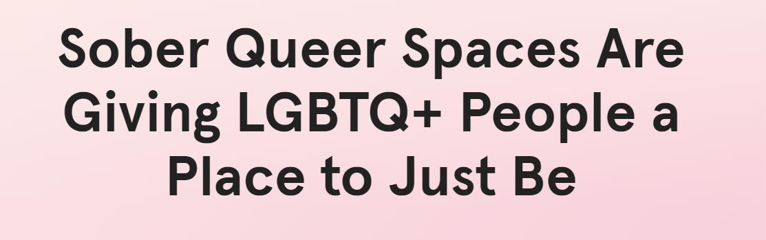 LivQueerColl's tweet photo. "The initiation into queer life usually involves alcohol and nightlife. But can we envision other ways?"

Love this @them article on LGBTQ+ sober space ft our friends @queerintroverts and other queer babes from the other side of he pond https://t.co/pc2cBb3clZ #MustRead https://t.co/gz5hdqzwlc