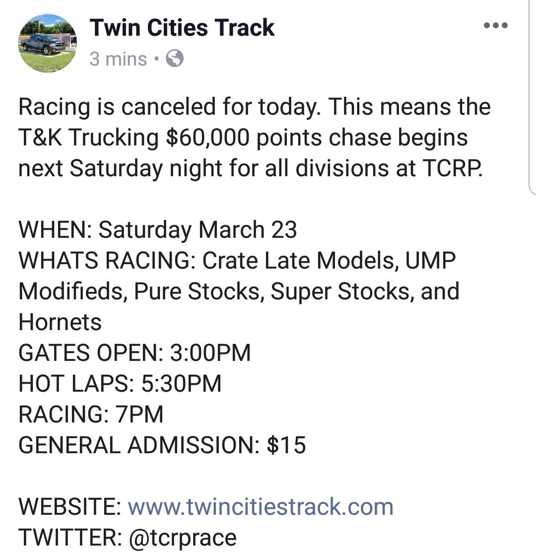 Twin Cities Raceway tweet media