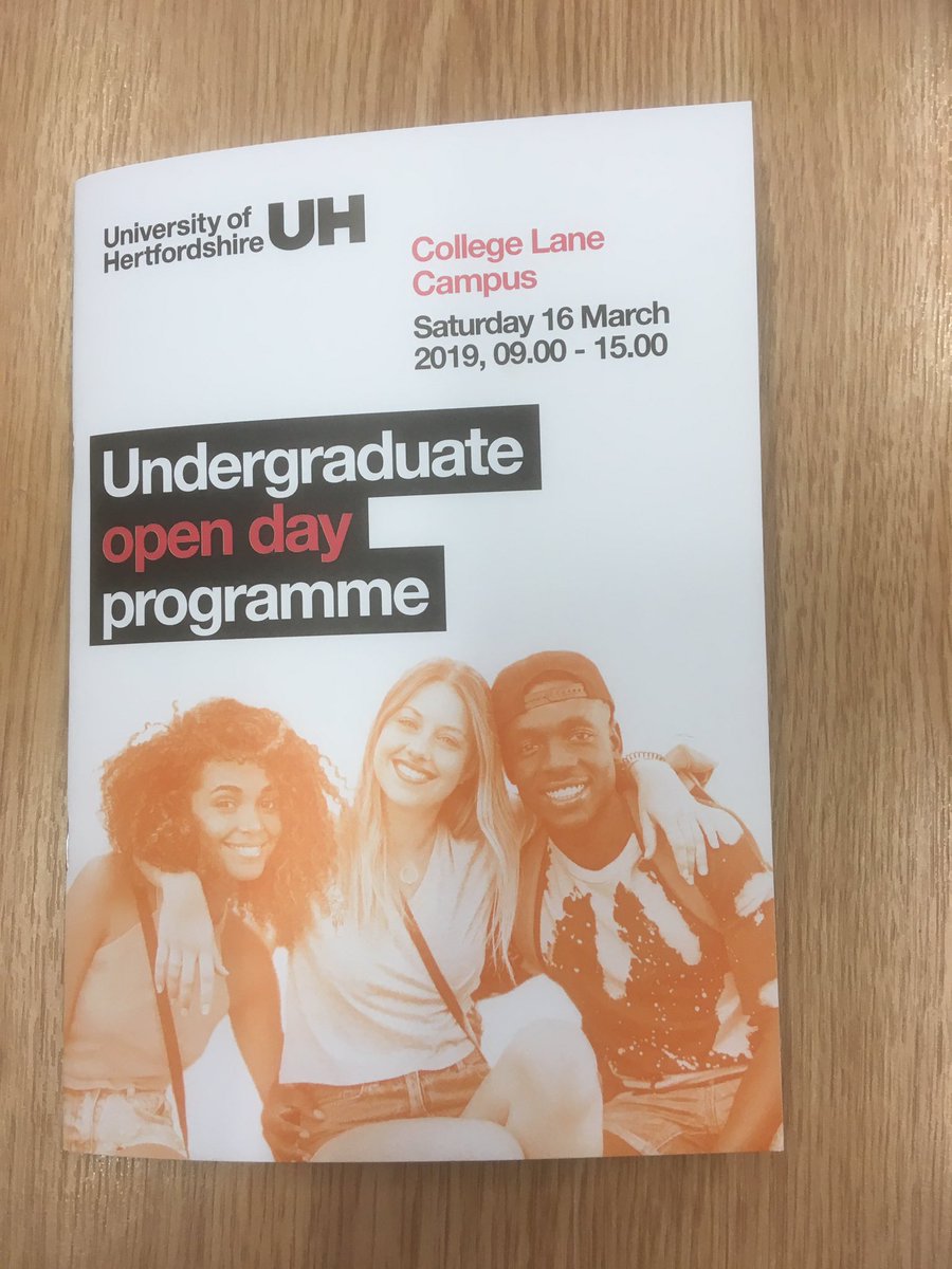 Are you coming to our #UHOpenDay? Come and find out about <a href="/uhcreatives/">The School of Creative Arts</a> degrees #uhcreatives <a href="/UniofHerts/">University of Hertfordshire</a>