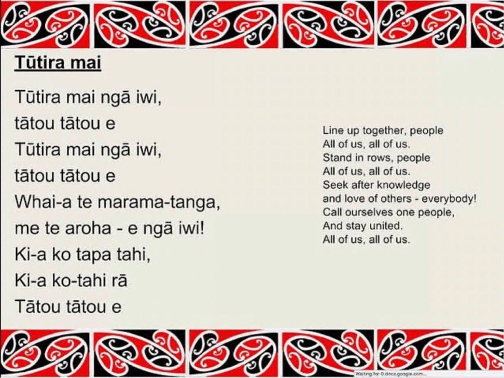 Tūtira mai ngā iwi, tātou tātou e