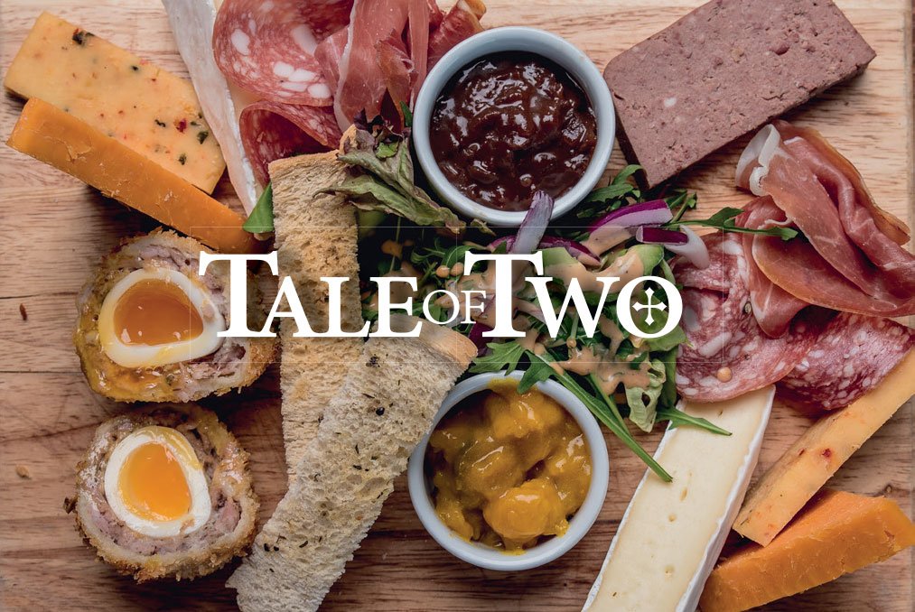 TaleOfTwoBar's tweet image. Board of the same old pub lunches - Then this will get your mouth watering. Our Platter of cured meats, chicken liver pate and scotch egg with a selection of cheeses, served with bread, pickles and chutneys. #sharer #platter #foody