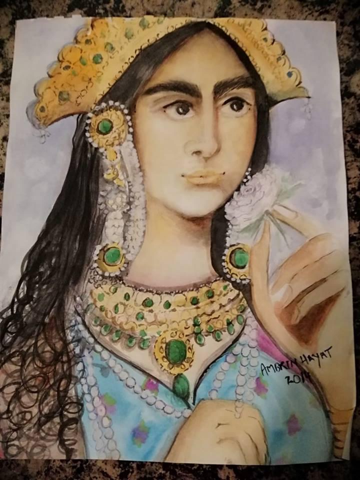 #MumtazMahal the Mughal Empress for whom the #TajMahal was built.