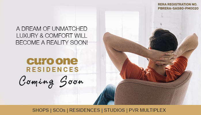 curo_one's tweet photo. “Residences” from #CuroOne is coming soon to fill your life with wonders and redefine the meaning of luxury forever!
#StayTuned
To book your dream space, call us at 0172-4925500 or visit https://t.co/QXbQKV3kMP
#CuroIndia #NewChandigarh #PropertiesInPunjab #Residences https://t.co/YzOBrNwUf0