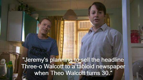 Jez can cash in his millions. 

Happy birthday, Theo Walcott. 