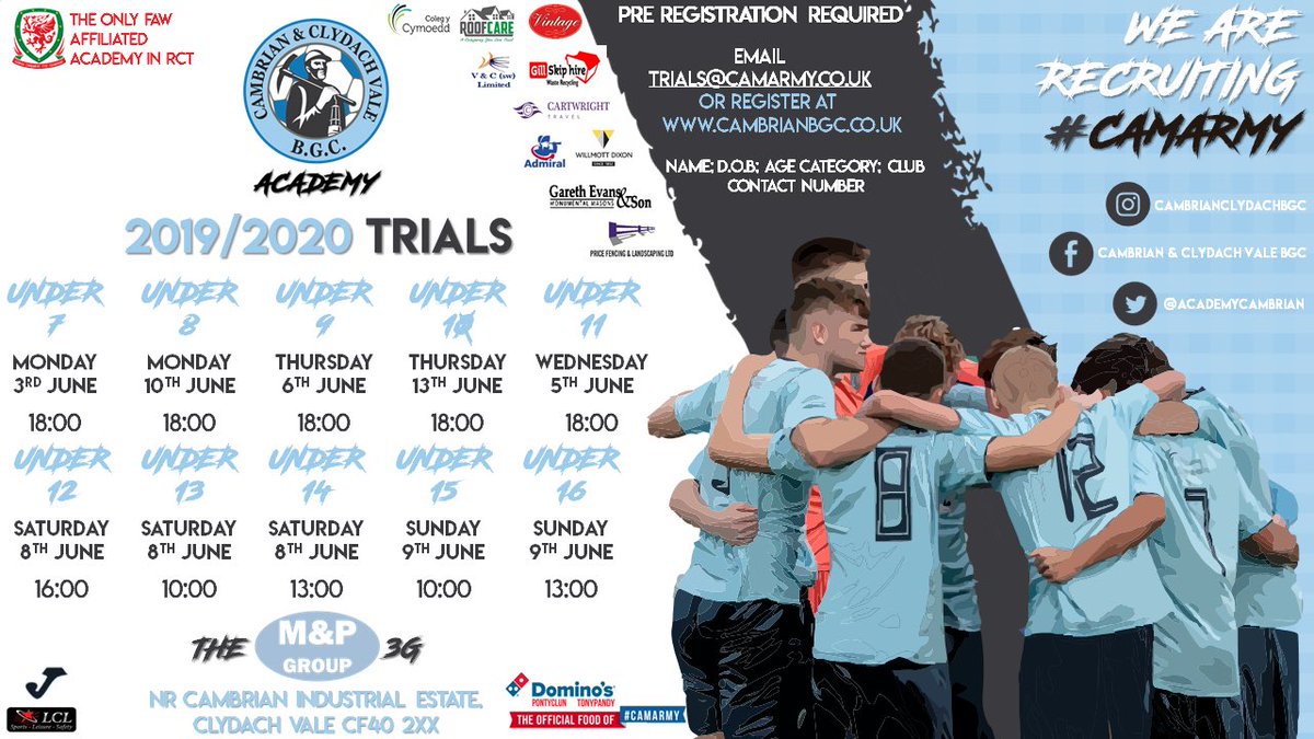 Cambrian United Academy tweet media