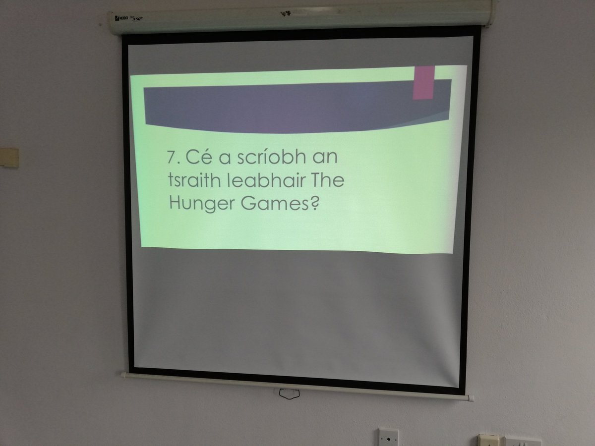 SchullNS's tweet photo. Well done to 5th &amp; 6th classes who participated in a Tráth na gCeist yesterday. Comhghairdeas leis na buaiteoirí! 🏆 #SnaG19 @SnaGaeilge https://t.co/pArsMhSKgZ