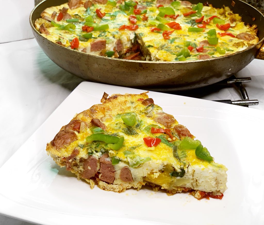 Ruona_P's tweet photo. Potatoe and Plantain Frittata
#rpkitchen https://t.co/RfS8kAXiYh