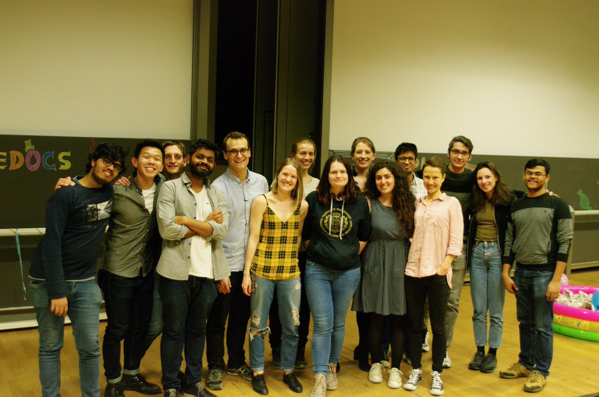 imprs_mpicbg's tweet photo. Many thanks to our 2018 #dresdeninternationalphdprogram Predocs for their creativity & hospitality during this yearโs interview week @mpicbg @tudresden_de. You really made our 2019 PhD candidates feel welcome. Congrats - well done!
#imprscelldevosys #digsbb #predocs #teamwork https://t.co/A3TDrEkaXf