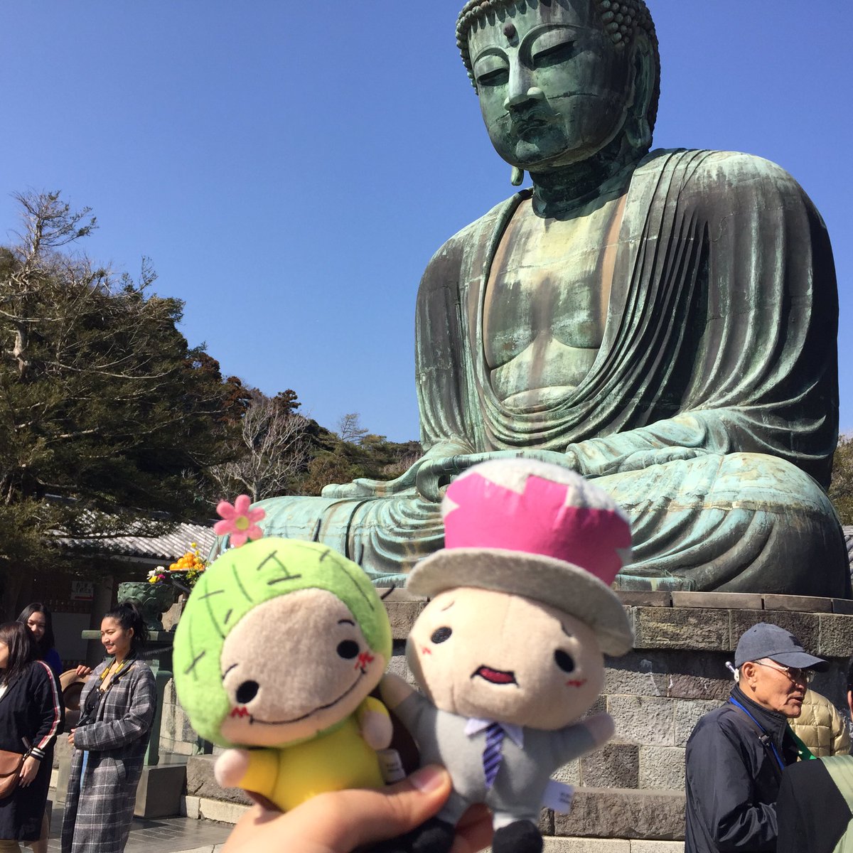 akanejump0508's tweet photo. 鎌倉の大仏様もかっこよかった〜

 #nhkらじらー https://t.co/z0ZStuCAHR