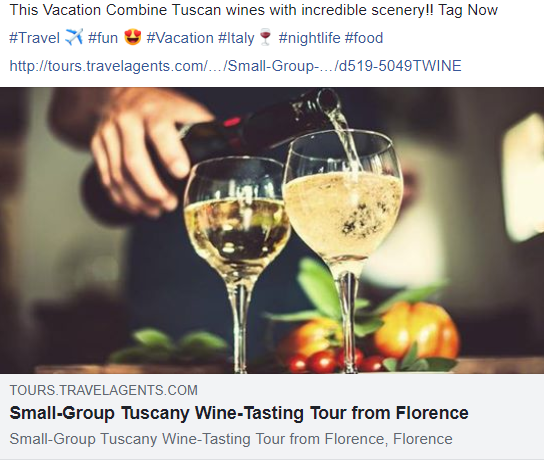 TravelAgentscom's tweet photo. This Vacation Combine Tuscan wines with incredible scenery!! Tag Now

#Travel ✈️ #fun 😍 #Vacation #Italy🍷 #nightlife #food

https://t.co/t29YBTn21W https://t.co/aXtRWDE2MT