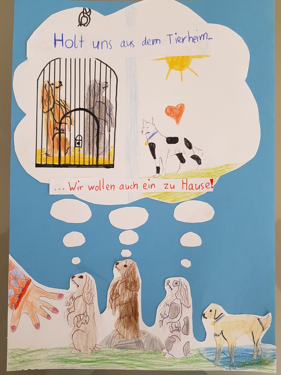 Meine Tochter setzt sich für Tiere ein und fragte mich, wie man mit ihrem Plakat möglichst viele Menschen erreicht. Gerne möchte ich ihr zeigen, wie schnell dies heutzutage digital möglich ist. Bitte teilt diesen Tweet. Vielen Dank!😊