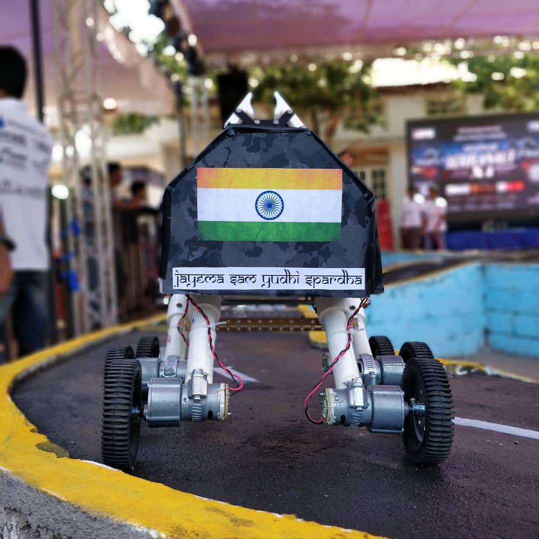 KLETechbvb's tweet photo. Terranaut XI at @kletechbvb
Mega Robotic Event. North Karnataka's biggest robotic event.
https://t.co/aRqBzXBHK1
#Robots #Robowars #RoboticEvent #Karnataka #Hubballi #robotic #terranaut #KLETechCampus #kletechuniversity #KLETech https://t.co/SWoMC6i5gi