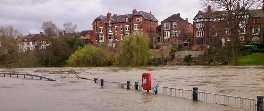 Take your wellies if your out for a walk along the river