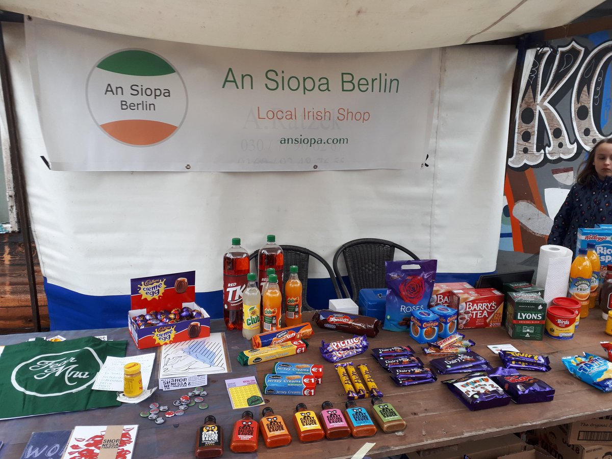 Wonderful turnout and great atmosphere at Embassy sponsored <a href="/StPatsBerlin/">St.Patrick's Festival Berlin</a> Festival this afternoon despite the authentic Irish weather! <a href="/SetantaBerlin/">Setanta Berlin GAA</a> <a href="/BerlinGAA/">Berlin GAA</a> <a href="/JigsnreelsID/">Sandra Kuhnert</a>