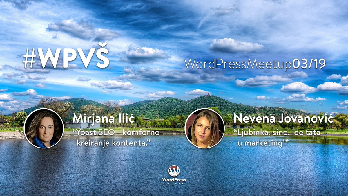 WordPressVrsac's tweet photo. A pair of Queens.
#WPVŠ #WordPress #Meetup #Vršac #Girlpower https://t.co/l7ImJjG2rw