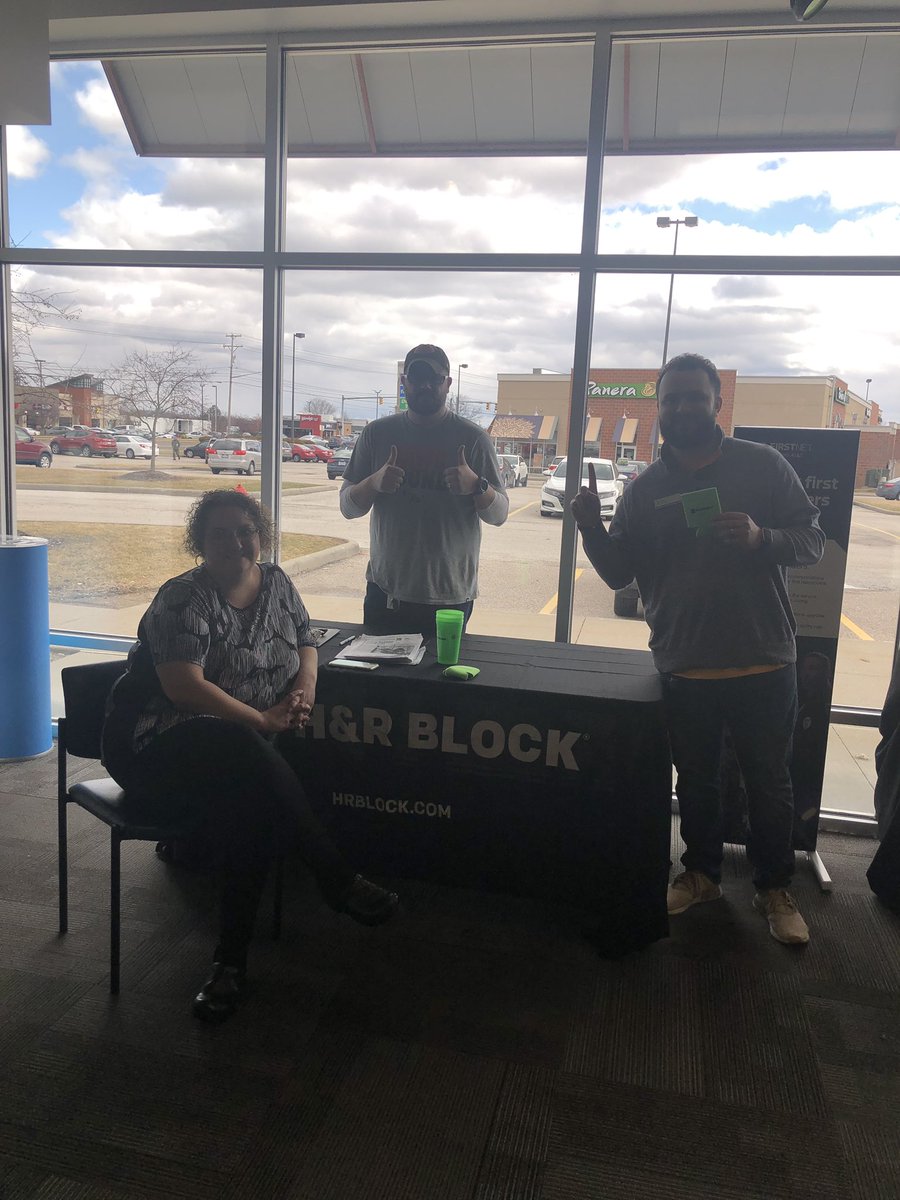 Building ongoing partnerships with our local H&amp;R Block Kent/Streetsboro locations! 🔒 #OHPAcalypse #grOHio #winthewhOHlething