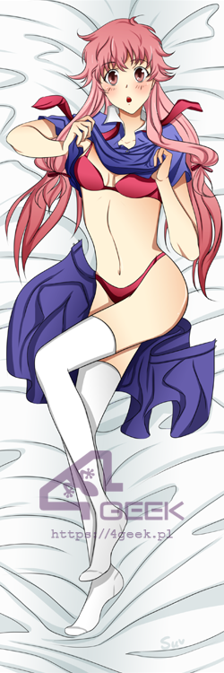 mirai nikki body pillow