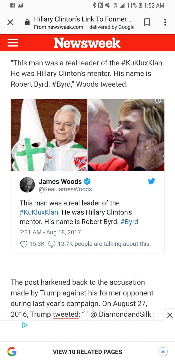 StevenYanchak's tweet photo. @Vickigr81567276 @OttLegalRebels @realDonaldTrump Trump denounced the KKK 20 years before he became president!

Your hypocrisy is astonishing. 

Identity Politics is racist.

Conservatives see the content of a person's character. 

Liberals see skin pigmentation

#BiglyDifference

The blatant racism of Democrats is astonishing🙄 https://t.co/COviqJlbxh