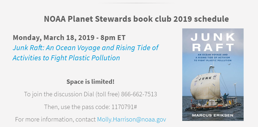 CErSE_US's tweet photo. What! An #EathScience #BookClub!?
@NOAA Planet Stewards Book Club a terrific line-up for our book club this academic year!
All meetings—8pm EST
Anyone can participate, read book prior to discussion
https://t.co/8PRgIEmpzB
#ocean #pollution #oceanography #science #literacy https://t.co/gns6WuSPkb