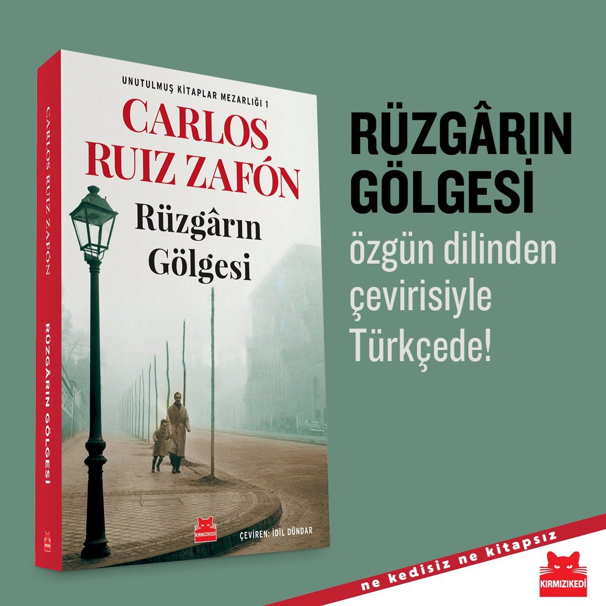 Dünyaca ünlü İspanyol yazarın yayımlandığı tarihte Don Quixote'nin rekorunu kırarak, İspanya'da en kısa sürede rekor satış rakamına ulaşan ve tüm dünyada çok satan unutulmaz dörtlemesinin ilk kitabı, Özgün dilinden çevirisiyle Türkçede!
#rüzgarıngölgesi #zafon  #kırmızıkedi