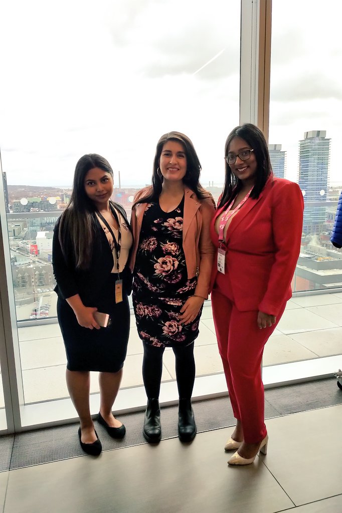 You know your Saturday is going to be good when it starts with seeing <a href="/farrahsafiakhan/">Farrah Khan</a>
<a href="/MitzieHunter/">Mitzie Hunter</a> speaking about women in leadership at a packed venue of brilliant young women and aspiring business leaders.🤜🤛 #RWIL19