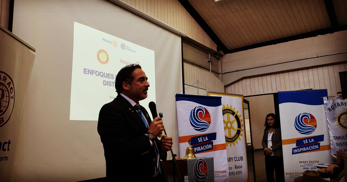 Rotary Club Temuco - Chile (@rotarytemuco) on Twitter photo Palabras al cierre del Gobernador Boris Solar en Seminario Distrital de Rotaract
#Rotary #RotaryTemuco #gentedeaccion #selainspiracion #rotaract #interact #iamrotarian
<a href="/RotaryES/">Rotary en español</a> <a href="/BorisSR/">Boris Solar Ravanal</a> <a href="/Estebanhund/">Esteban Hund Villagra</a> <a href="/rotary4355/">Distrito 4355 Rotary 🇨🇱</a> <a href="/RotaractChile/">Rotaract Chile</a> Palabras al cierre del Gobernador Boris Solar en Seminario Distrital de Rotaract
#Rotary #RotaryTemuco #gentedeaccion #selainspiracion #rotaract #interact #iamrotarian
<a href="/RotaryES/">Rotary en español</a> <a href="/BorisSR/">Boris Solar Ravanal</a> <a href="/Estebanhund/">Esteban Hund Villagra</a> <a href="/rotary4355/">Distrito 4355 Rotary 🇨🇱</a> <a href="/RotaractChile/">Rotaract Chile</a>